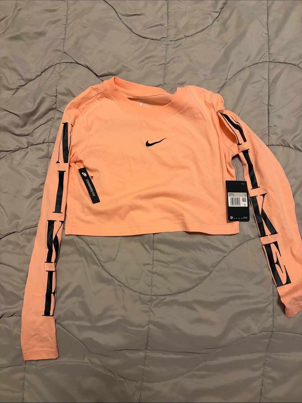 Nike Long-Sleeve Cropped Tee